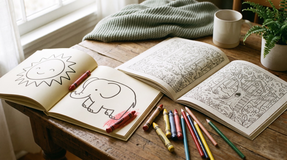 How to Choose the Right Coloring Book for Your Child's Age